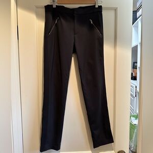 Rebecca Taylor black tuxedo pant, size 6